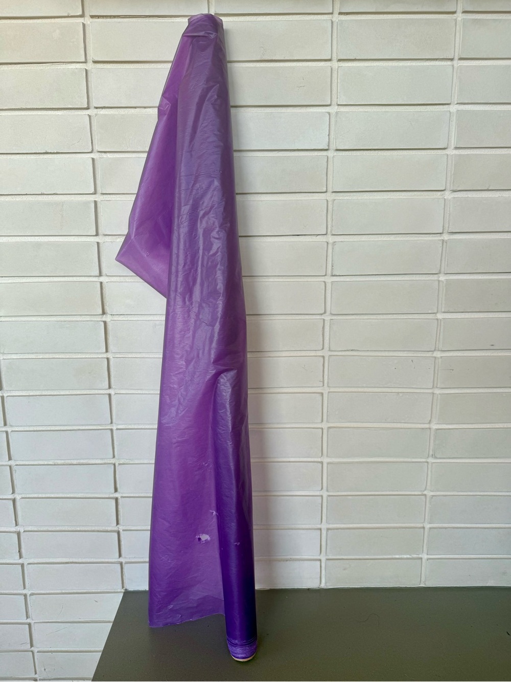 Purple Plastic Table Cover Roll * Party Supply * Lots of Remaining Length